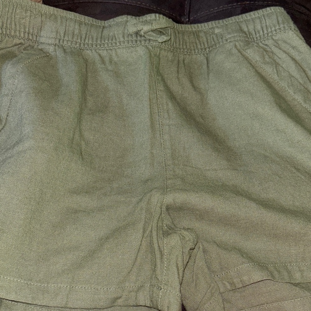 Girls size XL plus - 2 pairs Old Navy linen blend Elastic Waist Shorts